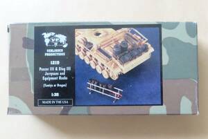 2102H★VERLINDEN　バーリンデンプロダクションズ　ディテールアップパーツ　1/35 Panzer III & Stug III Jerrycans＆Equioment Racks★