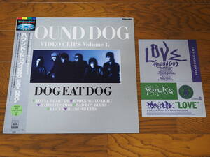 LD♪ハウンドドッグDOG EAT DOG♪非売品ステッカーのオマケ付き