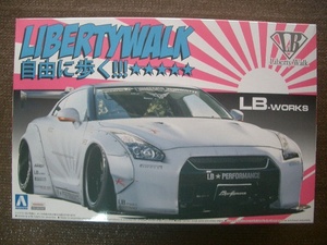 ■1/24 アオシマ リバティウォーク R35 GT-R Ver.2