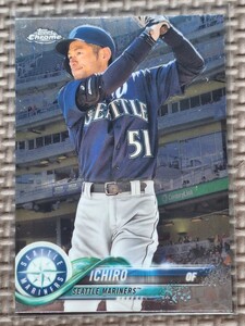 2018 Topps Chrome Update #HMT45 ICHIRO SUZUKI Seattle Mariners Orix BlueWave