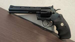 PYTHON 357 MAGNUM CTG MFG TANAKA WORKS JAPAN ASGK　マグナム 6inch ガス　リボルバー　ピカティニーレールキャロムリアルカート