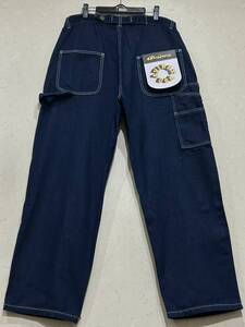 ※AVIREX JEANS アヴィレックス 606222106 ペインター デニム パンツ 濃紺 L 　　　　 BJBD.B