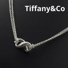 Tiffany&Co ティファニー インフィニティ ダブルチェーン ネックレス