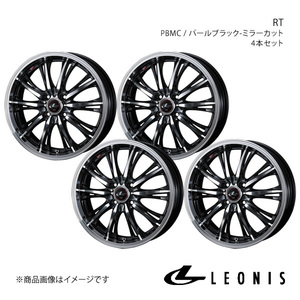 LEONIS/RT プレオプラス LA350系 アルミホイール4本セット【14×4.5J 4-100 INSET45 PBMC】0041156×4