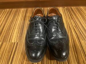 ALDEN オールデン 903 7D WING TIP ウィングチップ ブルーチャー ブラック カーフ 箱付