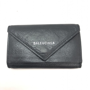 【中古】BALENCIAGA バレンシアガ キーケース 499204 1000 S 584046 ブラック[240091354583]