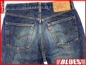 即決★米国製 リーバイス501★W32 ストレートジーンズ Levis メンズ デニム ボタンフライ デニム パンツ 553ボタン ボトムス 鬼ひげ