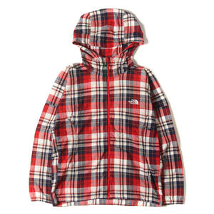 JUNYA WATANABE MAN COMME des GARCONS 05SS THE NORTH FACE マドラスチェック ソフトフランネル マウンテンパーカー 日本製 M