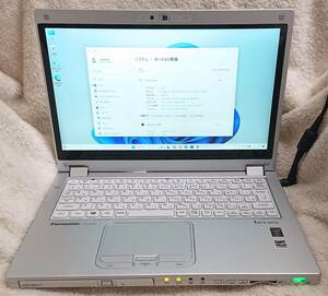 250使用時間★Windows 11※高速☆タッチパネル★Panasonic CF-MX4 i5 5300-2.3G/4G/SSD256G/Win11/wlan/office2021済/SDVD/液晶良