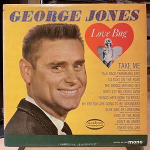 【US盤Org.Mono】George Jones Love Bug (1966) Musicor Records MM 2088 country