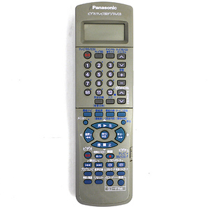 【中古】Panasonic ビデオリモコン EUR7901KC0 本体いたみ [管理:1150028115]