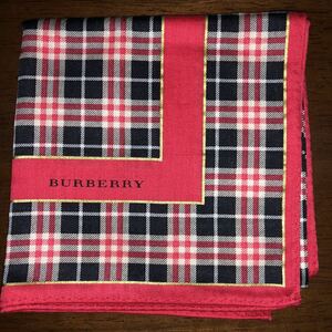 【BURBERRY／バーバリー】19　ハンカチ　新品未使用　ノバチェック