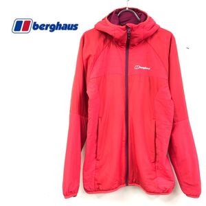 1N2717-J◆berghaus バーグハウス ジップナイロンパーカー◆サイズL 中綿ジャケット トップス ジップアップ レディース スポーツ