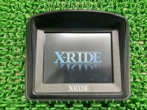 RWC製バイク専用 ナビ 社外 中古 バイク 部品 X-RIDE RM-XR351MC 割れ欠け無し 通電確認済み 品薄 希少品