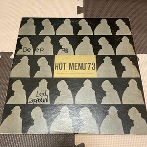 HOT MENU 73 THE BEST OF ATLANTIC LED ZEPPELIN RY COODER DEEP PURPLE収録