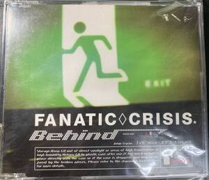 CD ◎ FANATIC CRISIS / BEHIND ～ ほぼ新品 ステッカーつき 