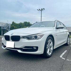 ☆全天候快適ドライブ☆320iツーリング xDrive☆スポーツ☆純正ナビ＋Bカメラ☆17インチAW☆ドラレコ前後☆純正ミラー内蔵ETC☆スペアキー