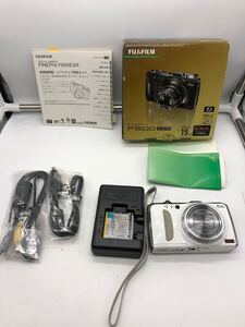 《947》 ★通電確認★ FUJIFILM　FINEPIX F600 EXR GPS フジフィルム ファインピックス デジカメ 箱 コード バッテリー チャージャー