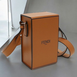 中古 フェンディ ショルダー レディース ブランド FENDI ミニ ショルダーバッグ レザー 7VA519 ブラウン バッグ