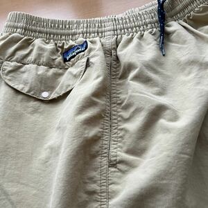 1998年 colombia製 patagonia baggies pants Msize sagebrush バギーズ ロング 粒々紐仕様 パタゴニア