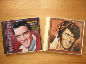 ●CD 美品 エルヴィス・プレスリー 米盤 ELVIS PRESLEY / HITS LIKE NEVER BEFORE + 米盤 ELVIS PRESLEY / WELCOME TO MY WORLD 個人所蔵品