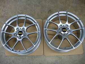 BBS　RF507　ダイヤモンドシルバー　７Ｊ１７インチ５Ｈ　ＰＣＤ１００＋４８未使用未装着　２本