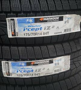 2022年 4本 ハンコック Winter icept IZ2 A W626 175/70R14 HANKOOK 送料込20000～ アクア ヤリス フィット