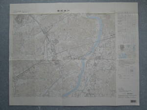 ☆2.5万分の1地形図 備前瀬戸 昭和６３年発行　 合併による消滅町村有り