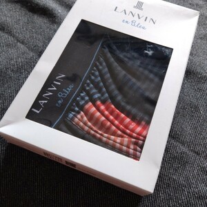 新品 百貨店取扱LANVIN enblue ボクサーブリーフ 前閉じ 日本製 Ｍサイズ 1G