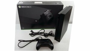 ♪Microsoft マイクロソフト XBOX ONE X １TB 動作確認済み♪中古品