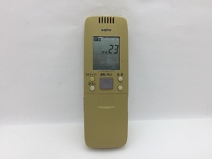 SANYO　エアコンリモコン　RCS-GA1DE　中古品A-7287