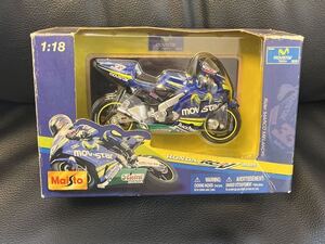 1/18スケールHONDA RC211V2005 テレフォニカ　マイストMaisto MOVISTAR マルコメランドリHRCデビルマフラーバイクミニカーオートバイ