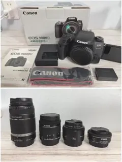 Canon EOS 9000D レンズ4本セット