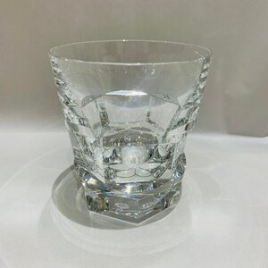 【YOI1536】1円～ Baccarat バカラ Abysse アビス ロックグラス クリスタルガラス ブランド食器 グラス 口径約9cm 高さ約9.5cm 洋食器