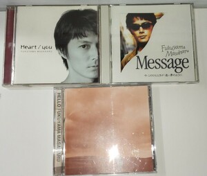 福山雅治　CD 3枚 HELLO, Message, Heart