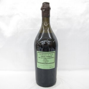 【未開栓】CHARTREUSE シャルトリューズ V.E.P ヴェール リキュール 1000ml 54％ ※目減りあり 11729383 1201