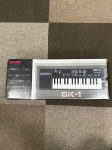 CASIO SK-1 シンセサイザー　電子ピアノ　キーボード　楽器　鍵盤楽器 カシオ　通電確認済み