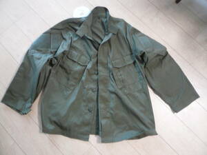 即決有未使用 オリーブドラブ グリーン コンバットジャケット パッド付 上着 XL 戦闘服 BDU OD COMBAT JACKET リップストップ 送料600円～