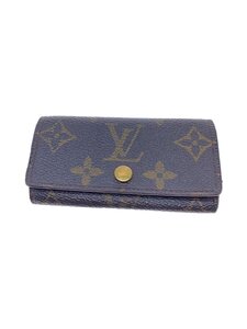 LOUIS VUITTON◆キーケース/-/BRW/総柄/レディース