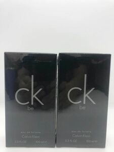 未開封Calvin Klein カルバンクライン シーケービー オードトワレ 100ml EDT 香水 2個セット