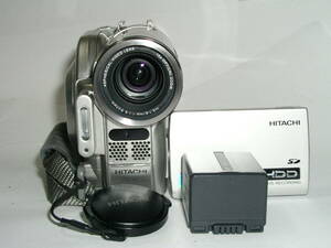 5420★● HITACHI DZ-HS403 HYBRIDCAM、ハードディスク / DVD、ハイブリッドムービーカメラ ●28