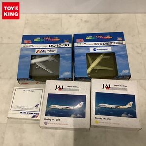 1円〜 ハセガワ 他 1/400 フィンランド航空 DC-10-30 ムーミン スカイ エキスプレス herpa JAL 1/500 B747-200 JAL リゾッチャ黄 等