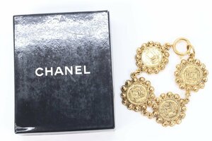 CHANEL シャネル 31 リュ カンボン ブレスレット ゴールドカラー レディース ヴィンテージ アクセサリー 6216-A