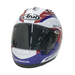 【1円】【美品】ARAI アライ RX-7X CBR 30th フルフェイスヘルメット ホワイト系 61-62cm [240101278693]