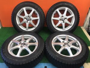 1B-114)冬 175/65R15 AUTOBACS Northtrek N5 2022年 9分山 5.5J+42 PCD100 4穴 アクア ポルテ フィット等 