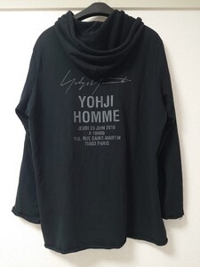 YOHJIYAMAMOTO ヨウジヤマモト 阪急限定 パーカー フーディ スタッフ ロゴ シグネチャー Y-3 ワイスリー