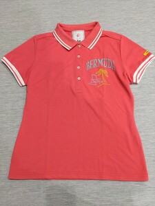 ＼送料込み!／☆美品☆【JUN & ROPE】ジュン アンド ロペ　レディース　半袖ポロシャツ　M　ピンク　ゴルフウェア　GOLF