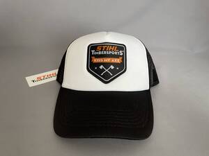 送料無料！スチール メッシュ　ティンバースポーツ　トラッカー　キャップ STIHL MESH TIMBERSPORTS TRUCKER CAP 