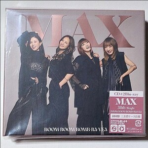 新品同様 MAX「BOOM BOOM BOMB-BA-YEA」CD+2Blu-ray 初回盤(三方背ケース仕様) AVCD-98174/B~C　LIVE CONTACT ライブ ライヴ ブルーレイ