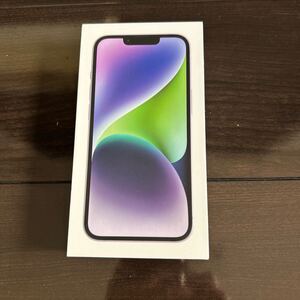 iPhone空箱★iPhone14purple128GB★パープル★空箱★スマホ★アイフォーンの箱★電話★携帯電話★ライトニングケーブル★充電器★